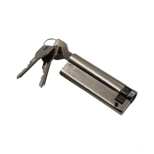 Cisa Cilindru de Încuietoare Jumătate 40mm Argintiu