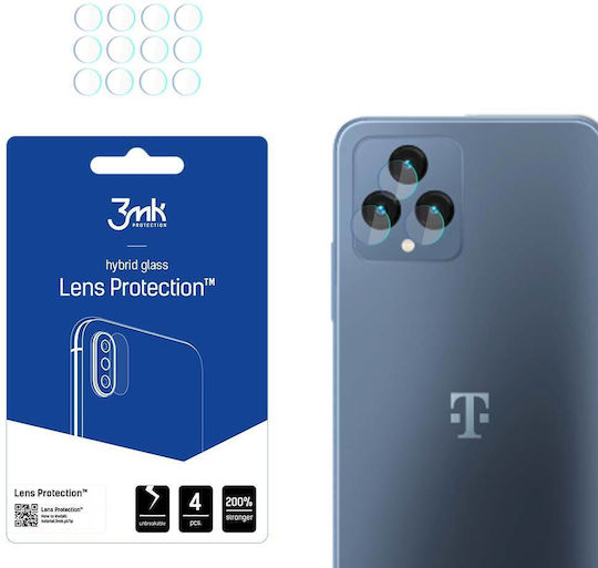 3MK Lens 4 Pack Protecție Cameră Tempered Glass pentru Realme 6 Pro