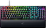 Razer BlackWidow V4 Pro Tastatură Mecanică de Gaming cu Razer Yellow întrerupătoare și iluminare RGB Negru