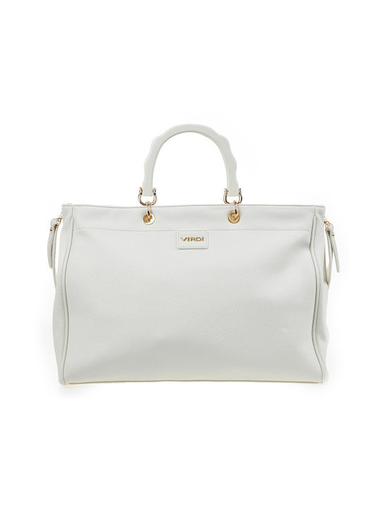 Verde Women's Bag Tote Hand White