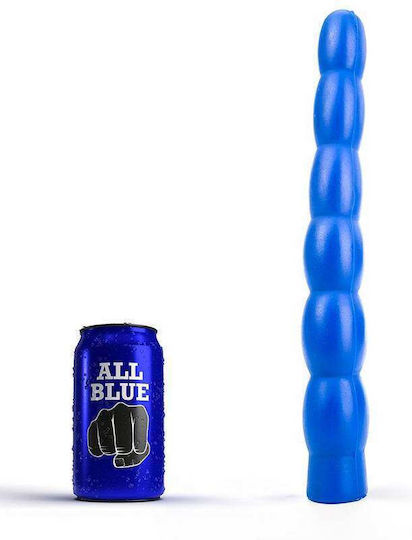 All Black All Blue Ρεαλιστικό Dildo Μπλε 32cm