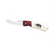 Joker Hunting Boar Pocket Knife Multicolour in Sheath