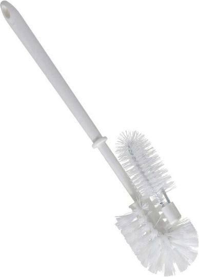 Plastic Coș de gunoi pentru baie Alb