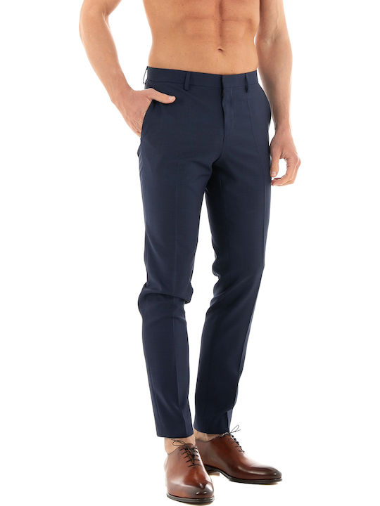 Getlin231 Pantaloni Albastru marin