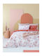Palamaiki Fashion LIfe FL6197 Σετ Σεντόνια King Size 265x260εκ. Κόκκινο (4τμχ)