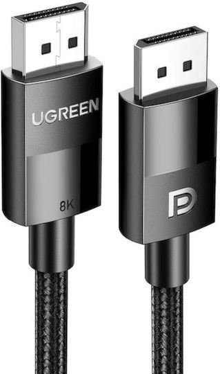 Ugreen Cable DisplayPort male - DisplayPort male 3m Black (80393)