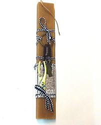 Easter candle with stainless steel key chain