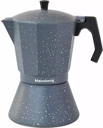 Klausberg Stovetop Espresso Pot 12 Cups Gray Klausberg Stovetop Espresso Pot 12 Cups Gray