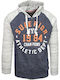 Cardigan With Hood Navy Blue