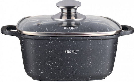 KING Hoff Tiefer Topf aus Aluminium 5.5Es / 26cm
