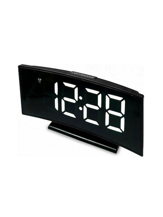 Tabletop Clock with Alarm Black