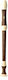 Angel Music Alto Plastic Recorder AWR-AW Baroque