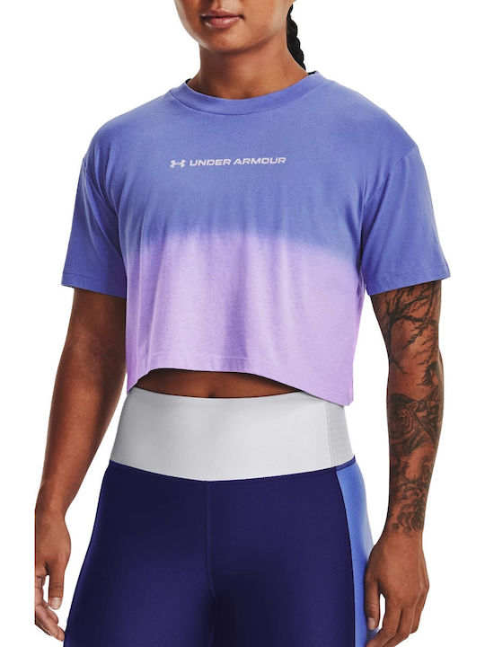 Under Armour Women's Athletic Crop Top Short Sl...