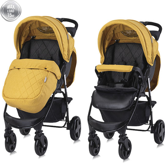 Lorelli Olivia Baby Stroller Suitable from 6+ Months Lemon Curry 6.6kg