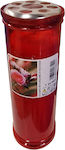 DEDICATION CANDLE MADE OF PLASTIC 50T RED