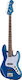 Harley Benton Elektrischer Bass JB-62CC Lake Placid Blue