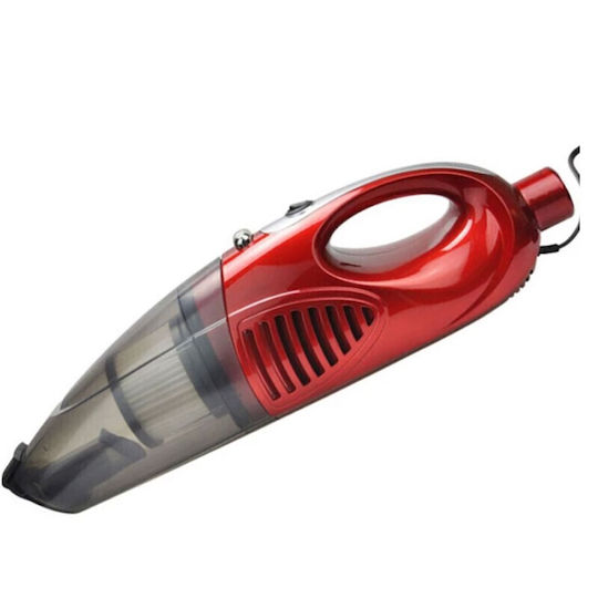 Silver Electric Handheld Vacuum 1200W Red