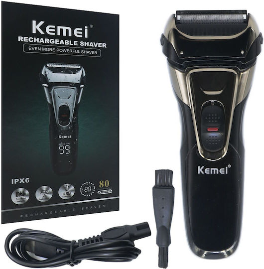 Kemei Foil Electric Shaver Face Rechargeable