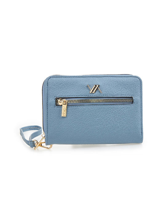 Verde Large Women's Wallet Light Blue