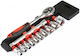 Factory HL 18668-11 Ратчетни и гнездови гарнитури 1\2" 12бр