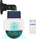 Factory Street Solar Light Cold White 6000K with Motion Sensor, Photocell and Remote Control IP65