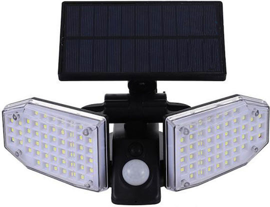 Factory Street Solar Light Cold White 6000K with Motion Sensor and Photocell IP65 21cmx17cmcm