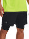 Under Armour Vanish Woven 2in1 Men's Athletic Shorts Black