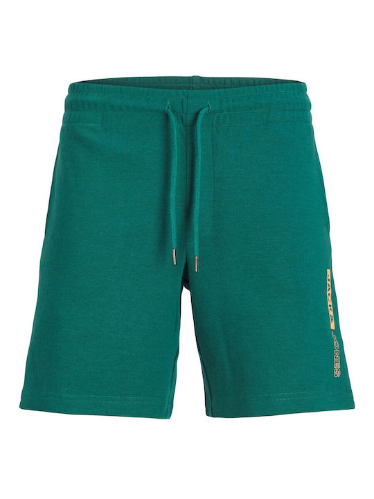 Jack & Jones Men's Sports Monochrome Shorts Green