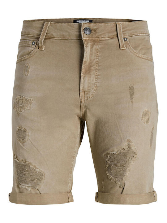 Jack & Jones Men's Shorts Jeans Crockery