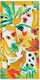 Tuc Tuc Παιδική Πετσέτα Θαλάσσης Κίτρινη 150x75εκ.