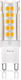 Fos me Λάμπα LED 3W για Ντουί G9 Θερμό Λευκό 300lm Dimmable