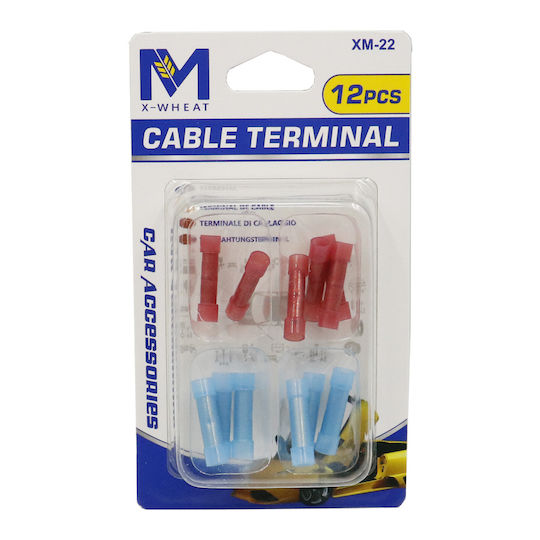 Insulated Butt Terminal 12pcs 101602