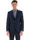 Henry 232 Men's Suit Jacket Navy Blue