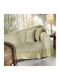 Guy Laroche Parfait Ριχτάρι Πολυθρόνας Δύο 'Οψεων Chenille 180x150εκ. Olive