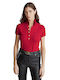 Ralph Lauren Feminină Polo Bluză Mânecă scurtă Roșie