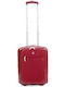 Airtex Paris Cabin Travel Suitcase Fabric Burgundy with 4 Wheels Height 35cm 27995-09