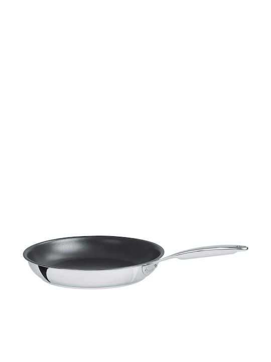 Cristel Pan made of Stainless Steel with Non-Stick Coating 28cm