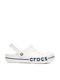 Crocs Bayaband Femei Sabot Albe