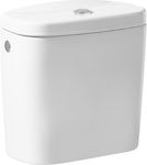 Roca Wall Mounted Plastic Low Pressure Rectangular Toilet Flush Tank White