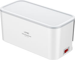 Ldnio Steckdosenleiste 5 Steckdosen mit Schalter, USB und Kabel 2m Weiß