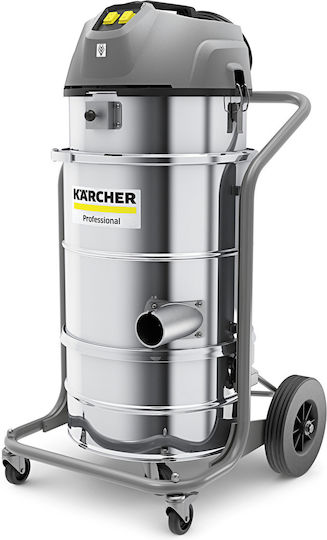 Karcher IVM 40/24-2 Staubsauger Flüssigkeiten / Feststoffe 2300W mit Edelstahl Behälter 40Es