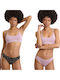 Bamboo Women's Slip 2Pack Black/Pink