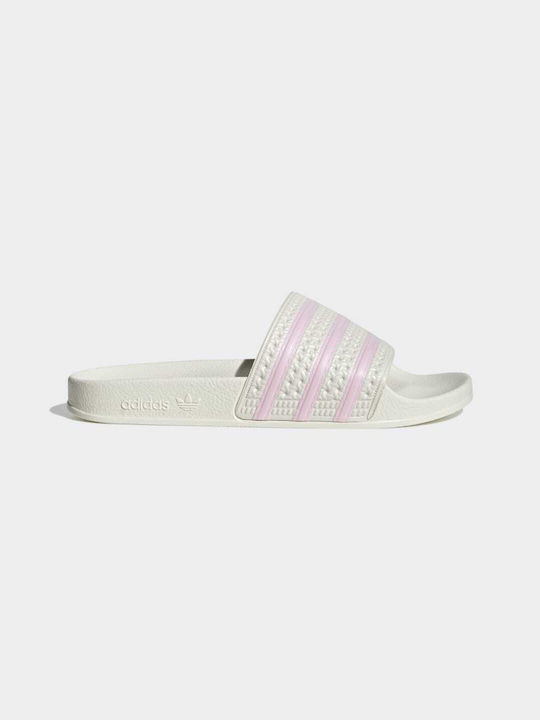 Adidas Adilette Slides Off White / Clear Pink
