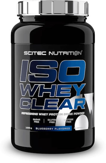 Scitec Nutrition Iso Clear Protein Protein Whey Gluten & Lactose Free with Flavor Blueberry 1.025kg