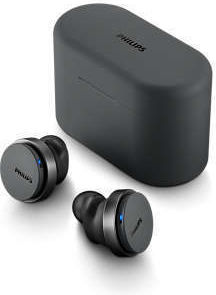 Philips TAT8506 In-ear Bluetooth Handsfree Ακουστικά με Αντοχή στον Ιδρώτα και Θήκη Φόρτισης Μαύρα
