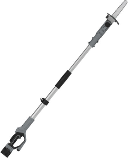 Volpi KVS7000P Telescopic Battery Hacksaw 21.6V 2x4Ah Total Length 250cm And Blade 20cm