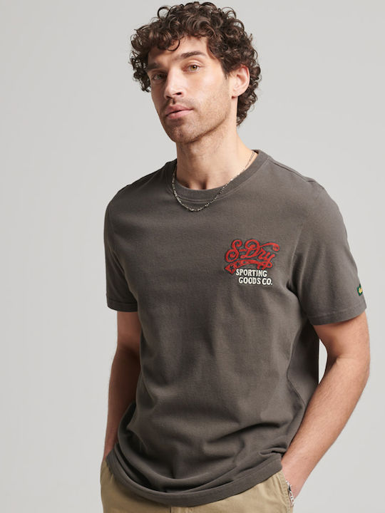 Superdry M D2 Ovin Vintage T-shirt Γκρι