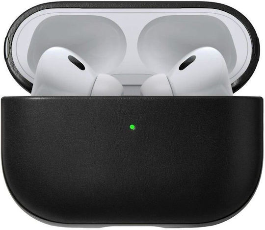 Nomad Modern Leather Husă în culoarea Negru pentru Apple AirPods Pro 2