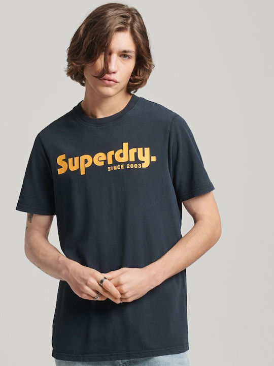 Superdry & Co VINTAGE LOGO - T-shirt imprimé - dunkelgrün/vert