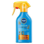 Nivea Protect & Bronze Sunscreen Lotion for the Body SPF50 in Spray 270ml